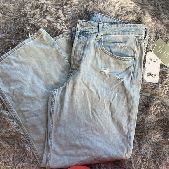 Wide leg, low waist , baggy jeans - Picture 4 of 4